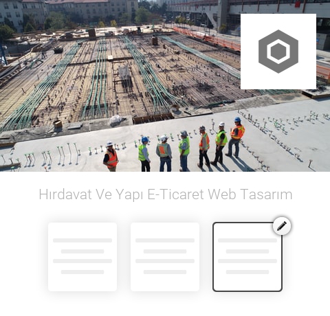 Hırdavat - Yapı E-Ticaret Web Tasarım