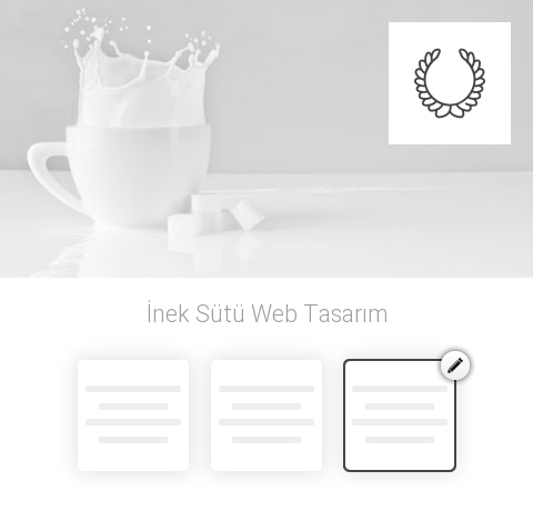 İnek Sütü Web Tasarım