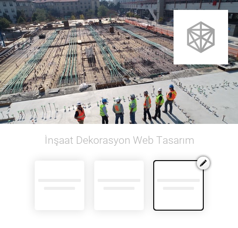 İnşaat Dekorasyon Web Tasarım