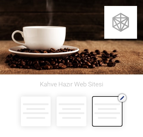 Kahve Hazır Web Sitesi