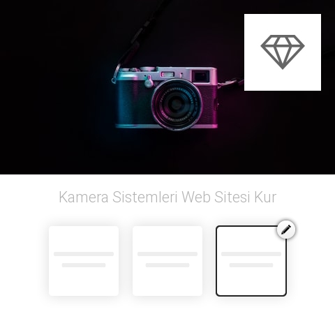 Kamera Sistemleri Web Sitesi Kur