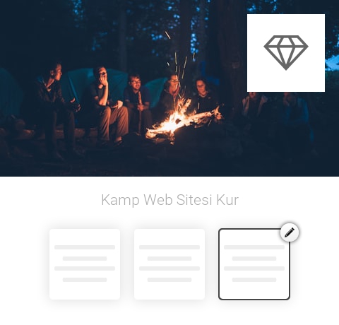 Kamp Web Sitesi Kur