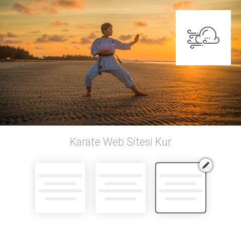 Karate Web Sitesi Kur