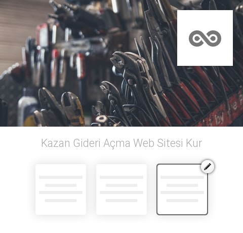 Kazan Gideri Açma Web Sitesi Kur