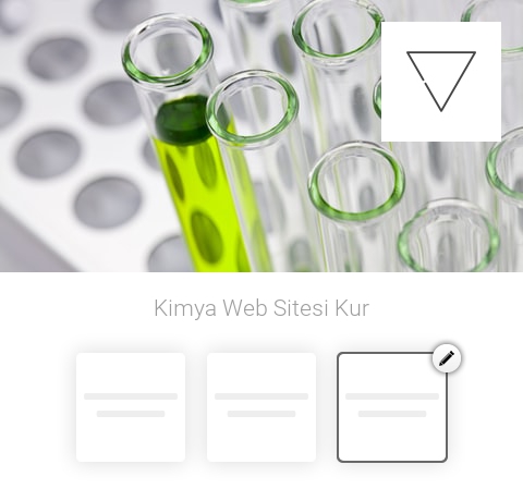 Kimya Web Sitesi Kur
