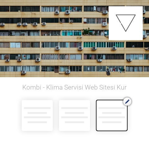 Kombi - Klima Servisi Web Sitesi Kur