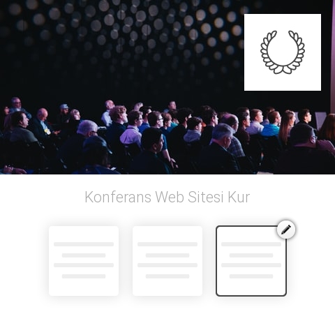 Konferans Web Sitesi Kur
