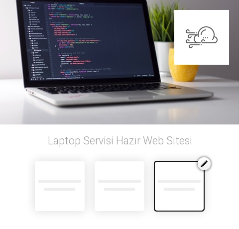 Laptop Servisi Hazır Web Sitesi