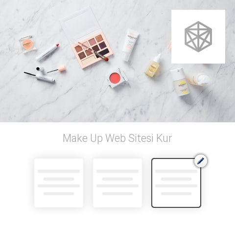 Make Up Web Sitesi Kur