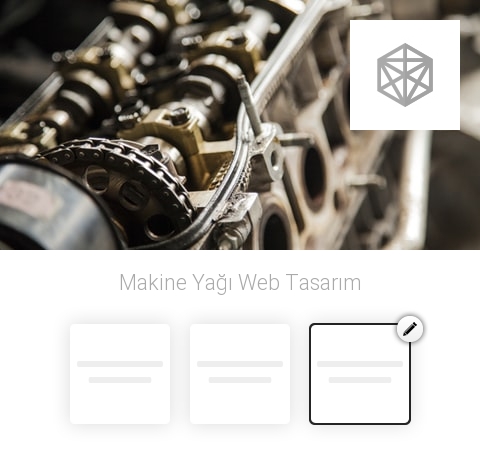 Makine Yağı Web Tasarım