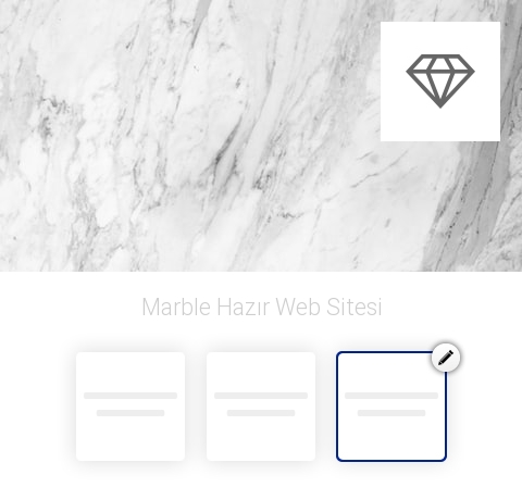 Marble Hazır Web Sitesi