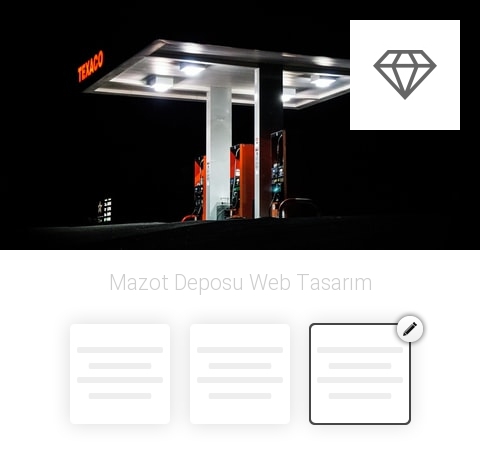 Mazot Deposu Web Tasarım