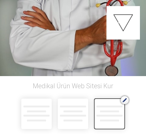Medikal Ürün Web Sitesi Kur