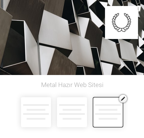 Metal Hazır Web Sitesi