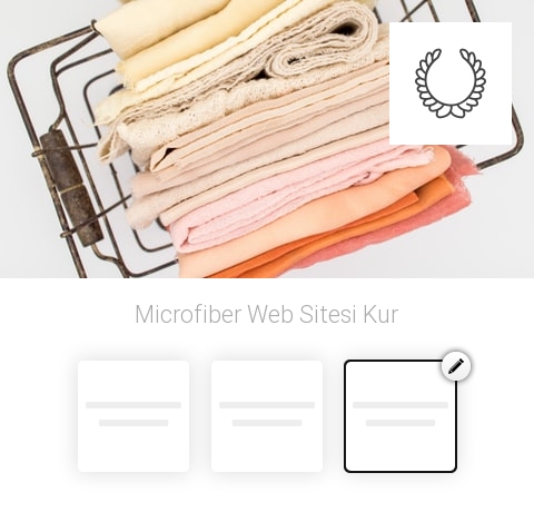 Microfiber Web Sitesi Kur