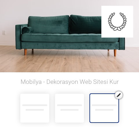 Mobilya - Dekorasyon Web Sitesi Kur
