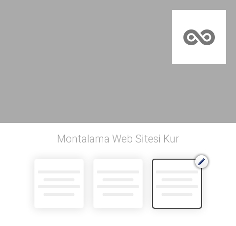 Montalama Web Sitesi Kur