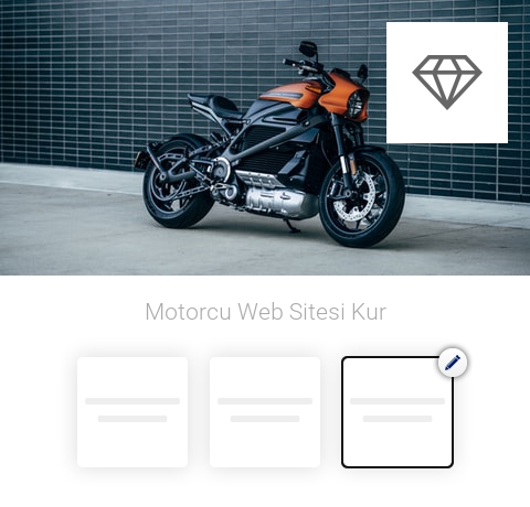 Motorcu Web Sitesi Kur