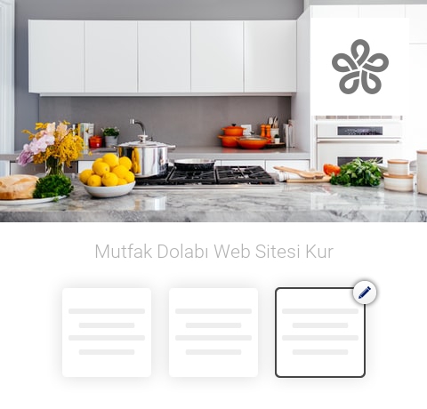Mutfak Dolabı Web Sitesi Kur