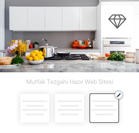 Mutfak Tezgahı Hazır Web Sitesi
