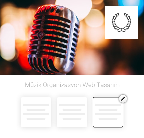 Müzik Organizasyon Web Tasarım