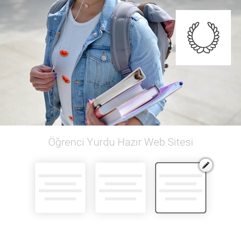 Öğrenci Yurdu Hazır Web Sitesi