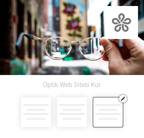 Optik Web Sitesi Kur