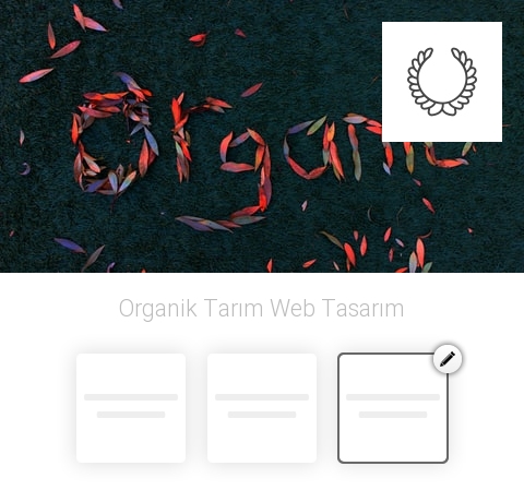 Organik Tarım Web Tasarım