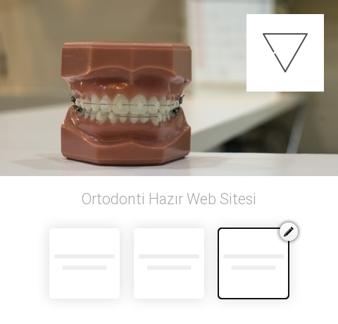 Ortodonti Hazır Web Sitesi