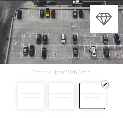 Otopark Hazır Web Sitesi