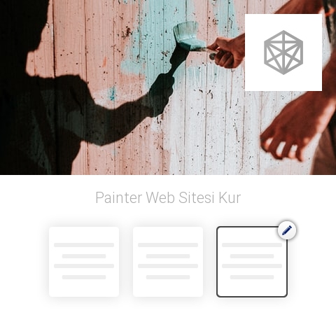 Painter Web Sitesi Kur