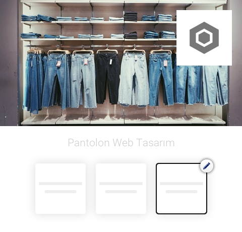Pantolon Web Tasarım