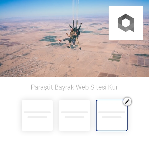 Paraşüt Bayrak Web Sitesi Kur