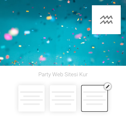 Party Web Sitesi Kur