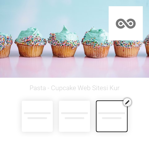 Pasta - Cupcake Web Sitesi Kur