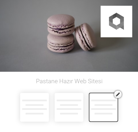 Pastane Hazır Web Sitesi