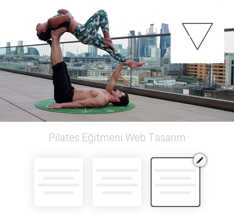 Pilates Eğitmeni Web Tasarım