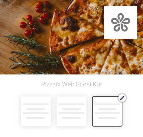 Pizzacı Web Sitesi Kur