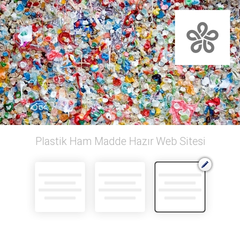 Plastik Ham Madde Hazır Web Sitesi