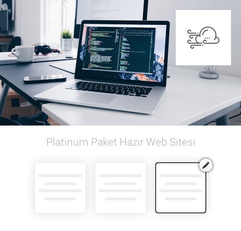 Platinum Paket Hazır Web Sitesi