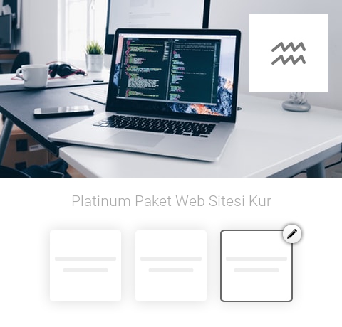 Platinum Paket Web Sitesi Kur