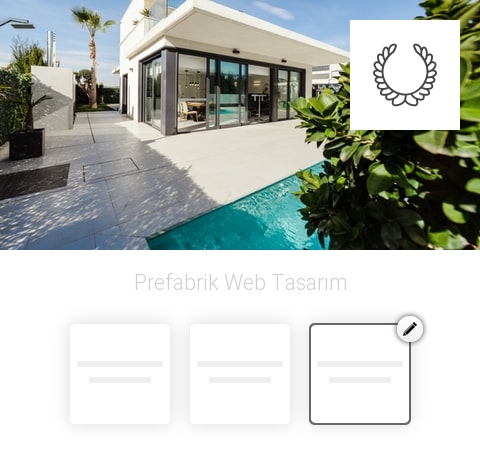 Prefabrik Web Tasarım