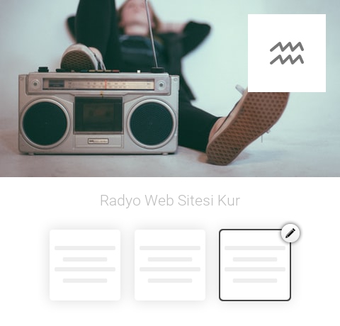 Radyo Web Sitesi Kur