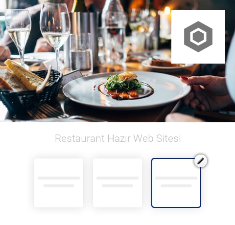 Restaurant Hazır Web Sitesi