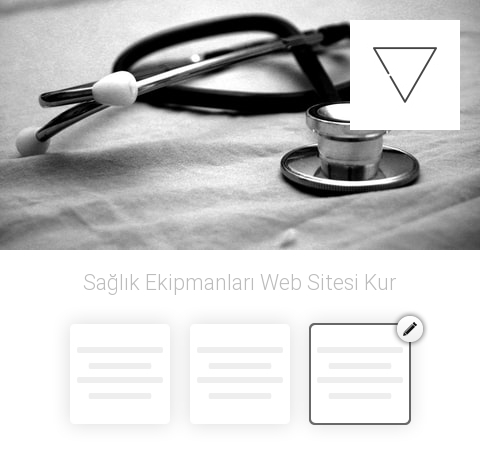 Sağlık Ekipmanları Web Sitesi Kur