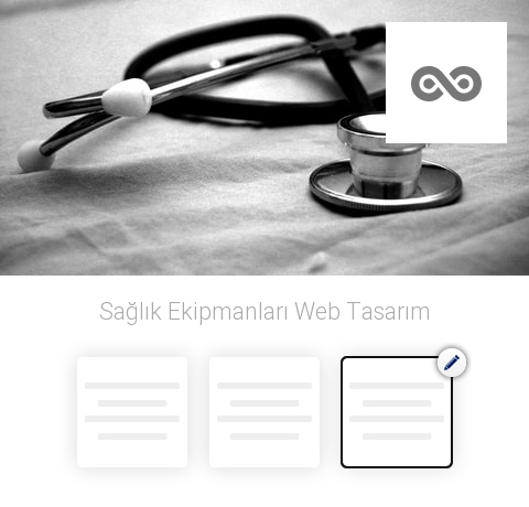 Sağlık Ekipmanları Web Tasarım