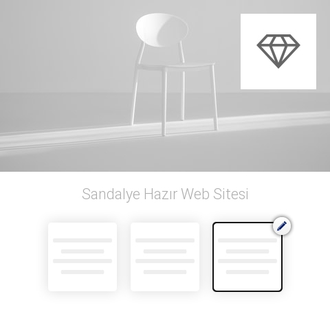 Sandalye Hazır Web Sitesi