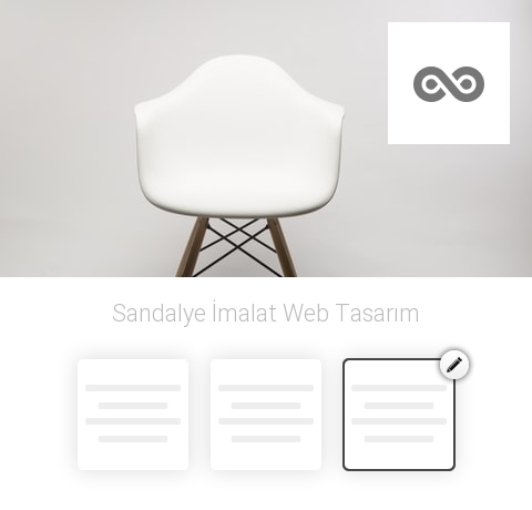 Sandalye İmalat Web Tasarım