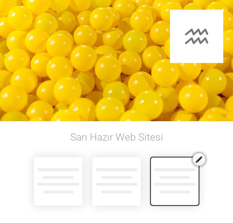 Sarı Hazır Web Sitesi