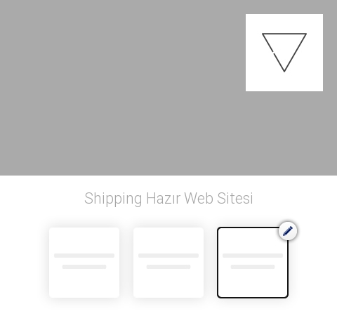 Shipping Hazır Web Sitesi
